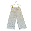 Zara Off-White Textured Pants - Size 6