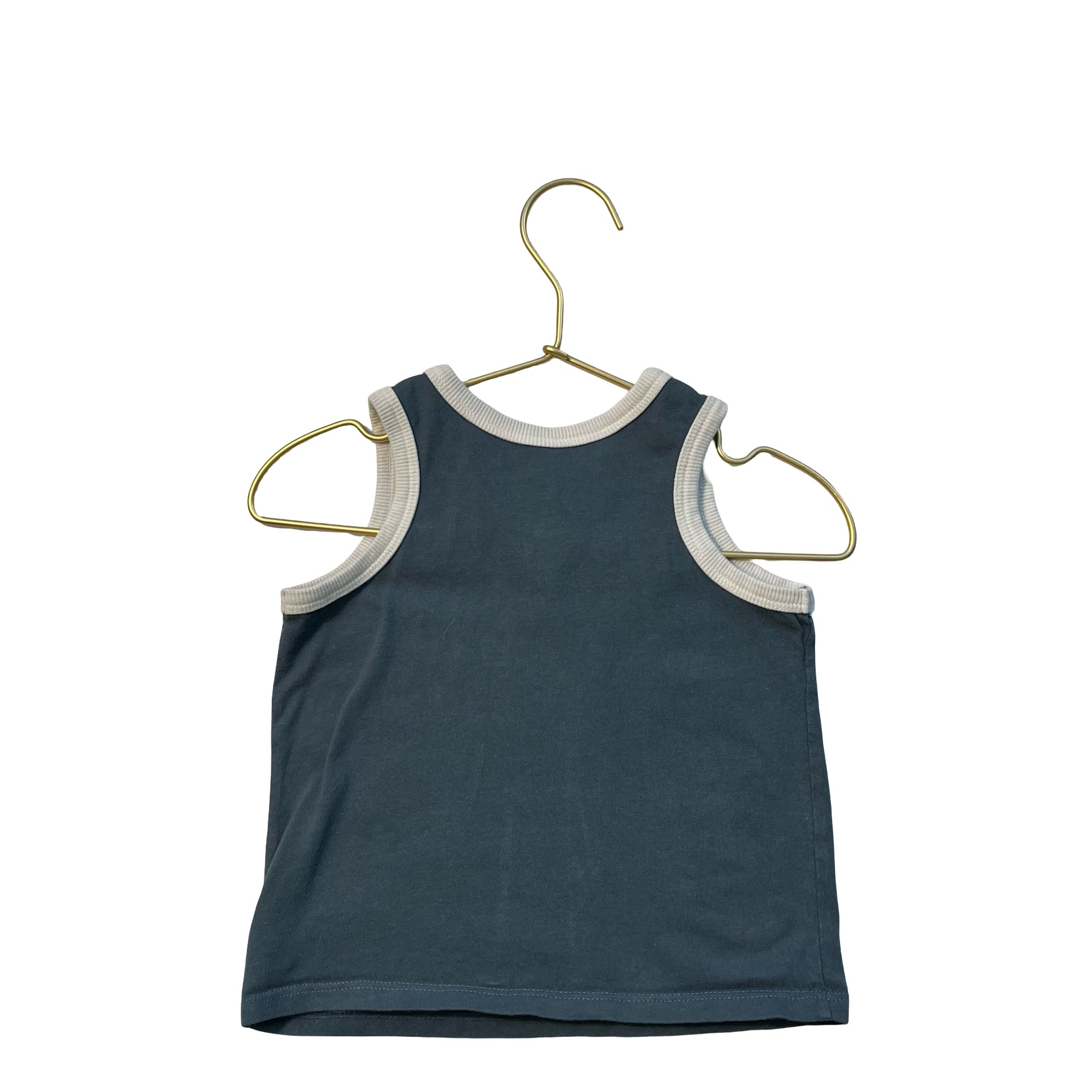 Little Co. by Lauren Conrad Dark Teal 'First Mate' Tank - Size 18 Mo