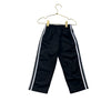 Adidas Black & White 3-Stripe Athletic Pants - Size 3T