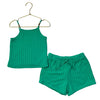 Old Navy Green Crochet Shorts & Tank Set - Size 5T