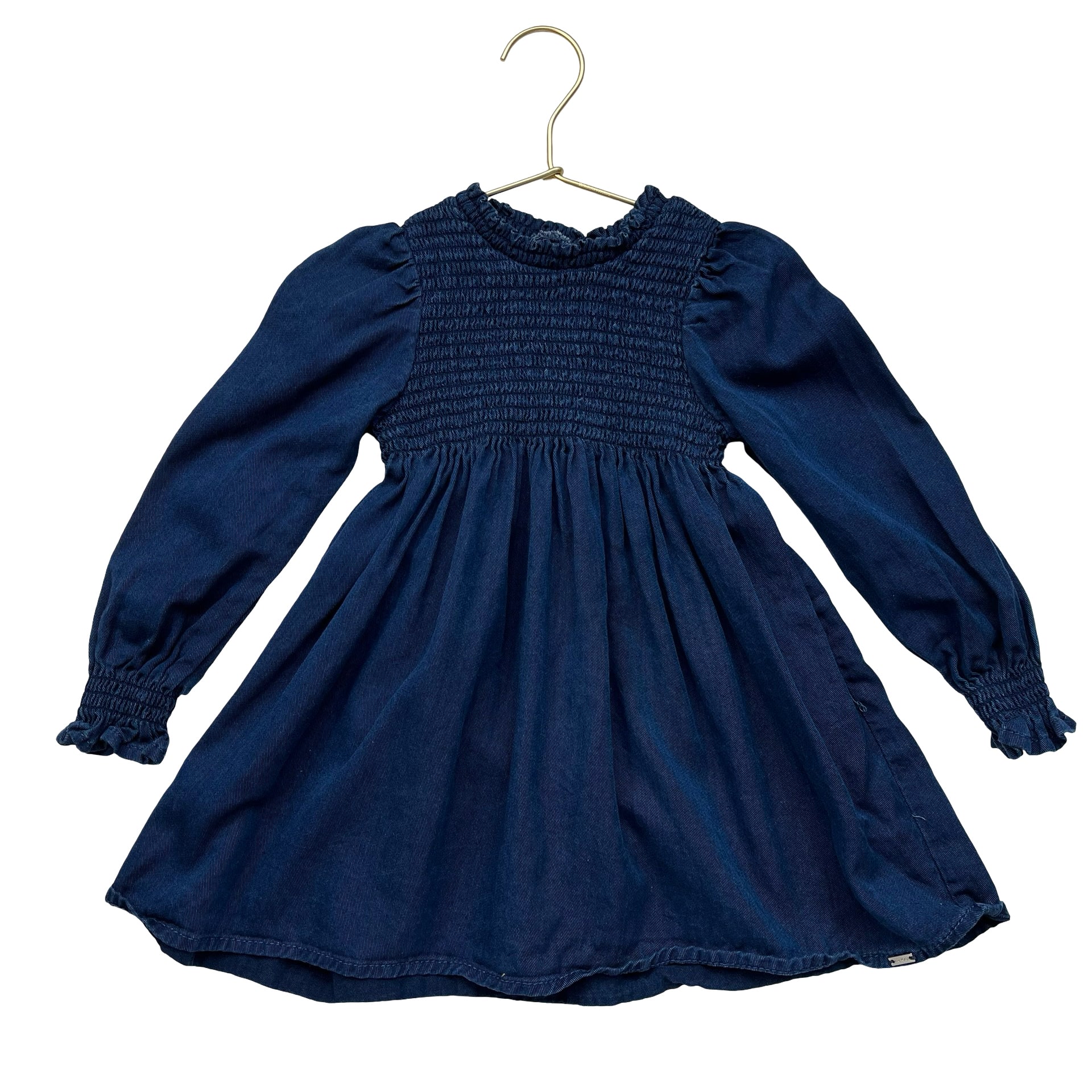 Mayoral Navy Smocked Dress - Size 36 Mo