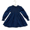 Mayoral Navy Smocked Dress - Size 36 Mo