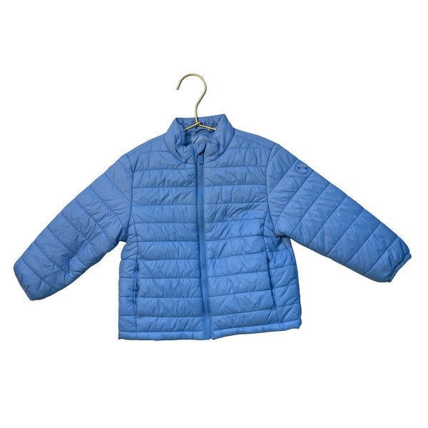 Mayoral Light Blue Lightweight Puffer Jacket - Size 18 Mo