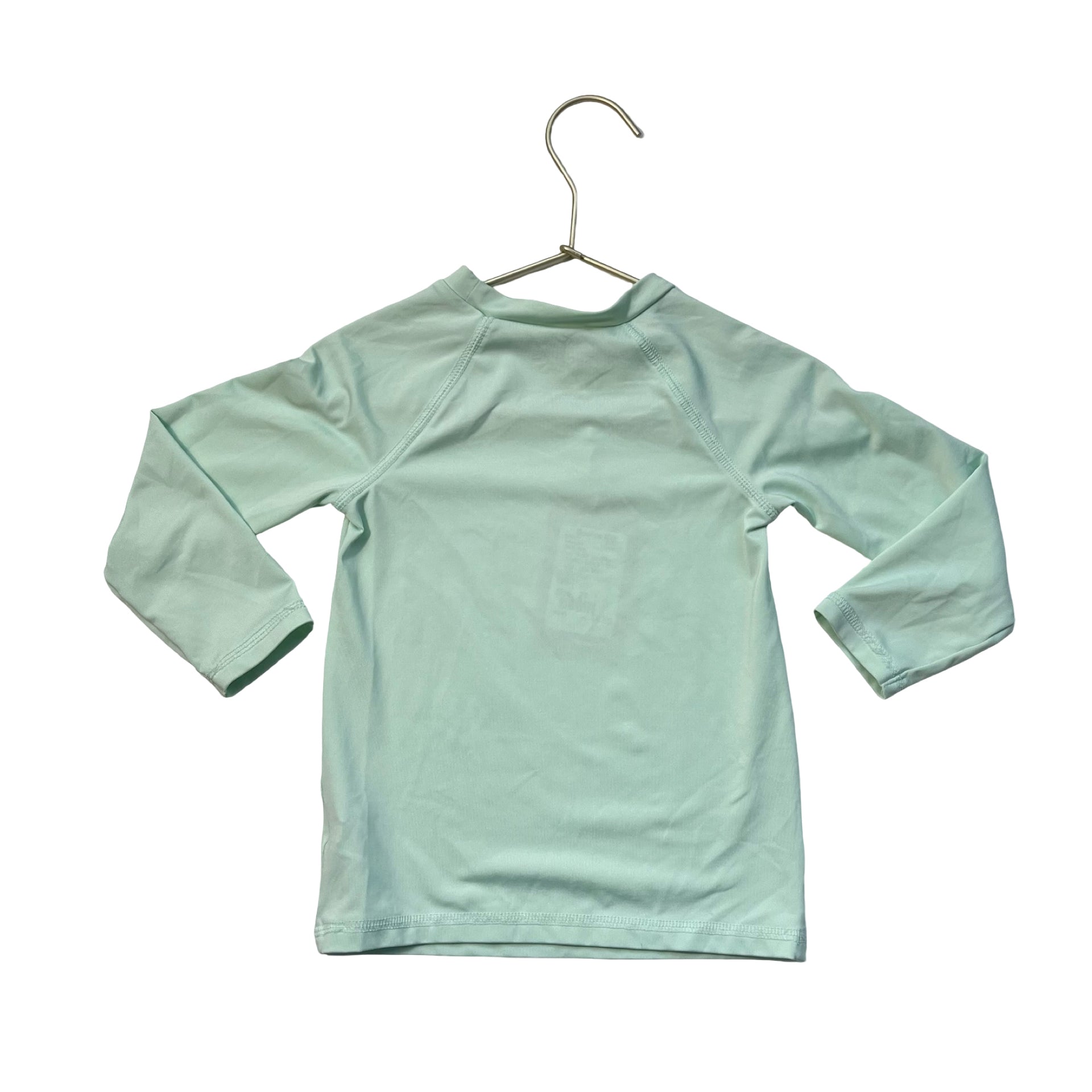 Cat & Jack Mint Green Rash Guard - Size 2T