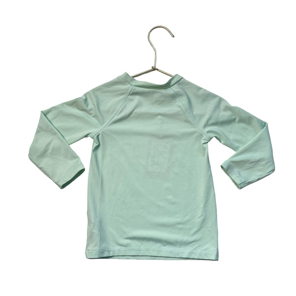 Cat & Jack Mint Green Rash Guard - Size 2T