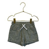 Janie and Jack Sage Green Linen-Cotton Shorts - Size 2T