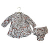 Banana Republic Baby Jungle Animal & Hot Air Balloon Dress & Bloomers - 6-12 Mo