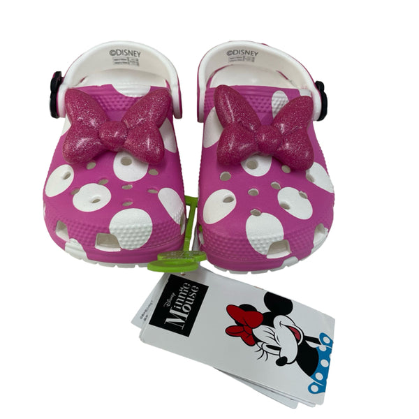 Crocs x Disney Pink Minnie Mouse Shoes with Tags - Size C9