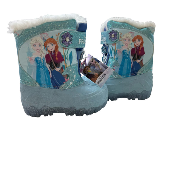 Target x Disney Frozen Blue Light-Up Winter Boots with Tags - Size 7