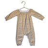 Feather Baby Yellow Floral One-Piece - Size 6-9 Mo
