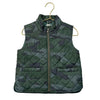 Crewcuts Green Camouflage Quilted Vest - Size 3