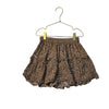 Crewcuts Brown & Black Leopard Print Skirt - Size 8