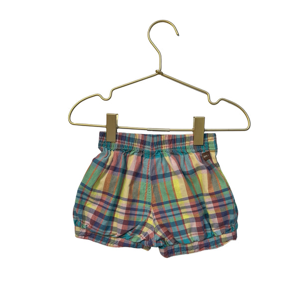 Tea Collection Plaid Bubble Shorts - Size 18-24 Mo