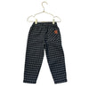 Zara Black & Gray Check Flannel Pants - Size 2-3