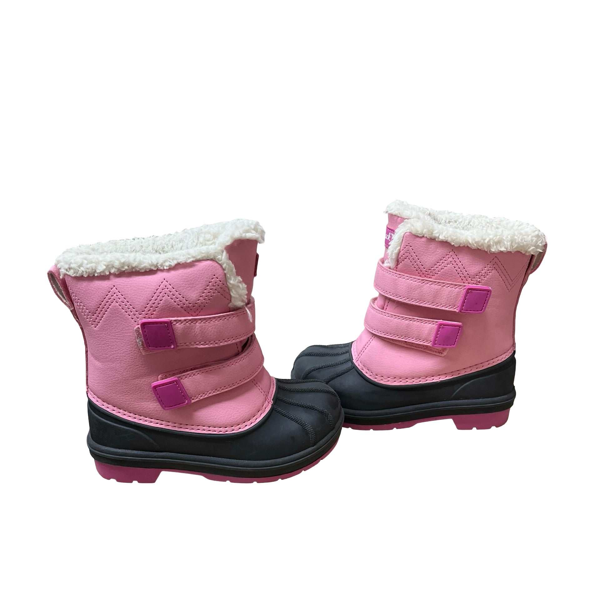 Cat & Jack Pink Winter Boots - Size 10