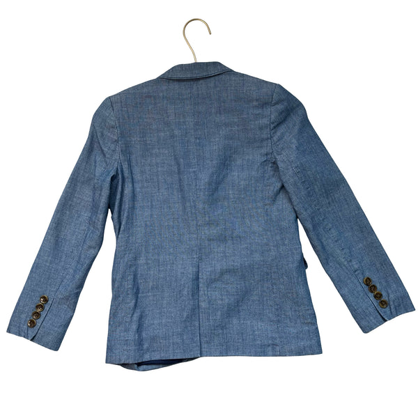 Crewcuts Ludlow Cotton Chambray Blazer - Size 8