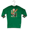 Catimini Green Graphic 'Create' Sweatshirt Dress - Size 3