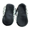 Freshly Picked Ivory, Black & Red Minnie Mouse Bow Moccasins - Size 5 - Bounce Mkt