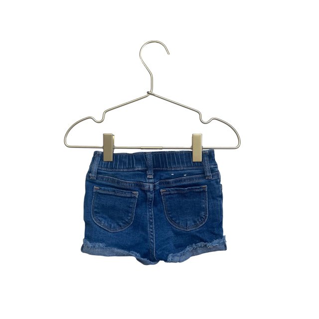 Gap Denim Blue Raw Hem Cuffed Jean Shorts - Size 2 - Bounce Mkt