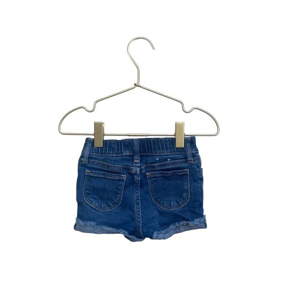 Gap Denim Blue Raw Hem Cuffed Jean Shorts - Size 2 - Bounce Mkt