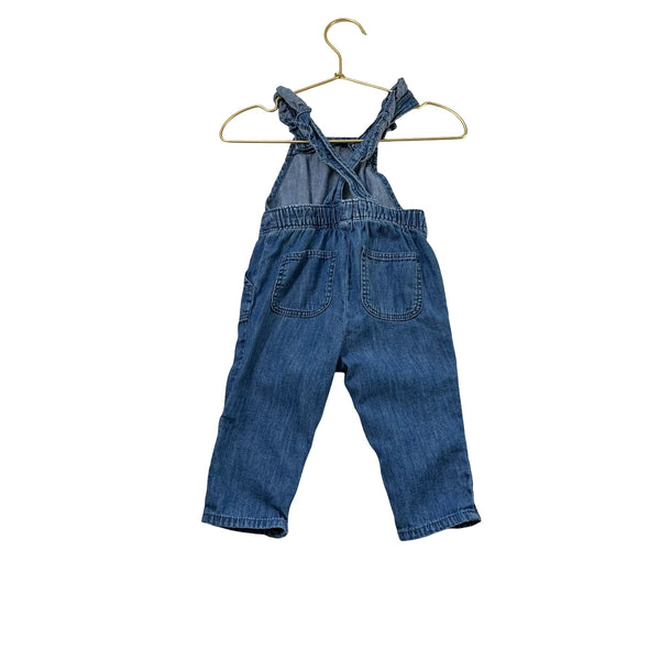 Gap Denim Chambray Overalls - Size 6 - 12 Mo - Bounce Mkt