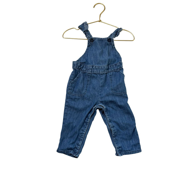 Gap Denim Chambray Overalls - Size 6 - 12 Mo - Bounce Mkt