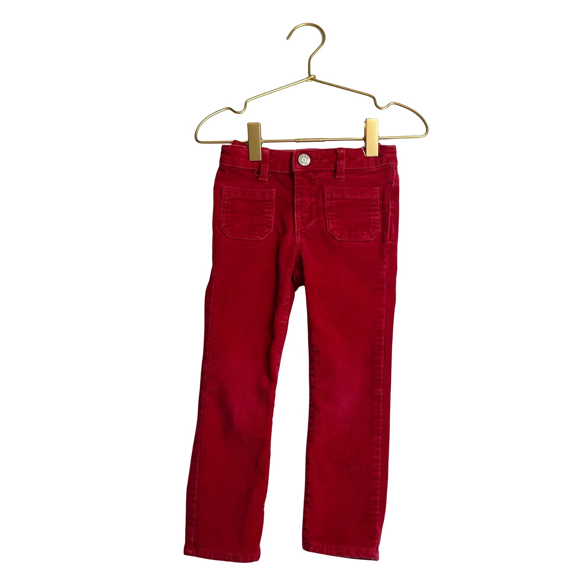 Gap Denim Red Corduroy Pants - Size 3 - Bounce Mkt