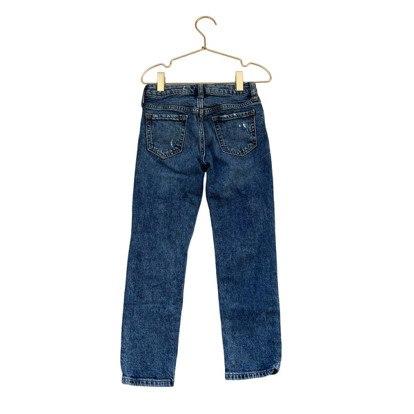 Gap Kids Blue Distressed 'Girlfriend' Jeans - Size 6 - Bounce Mkt