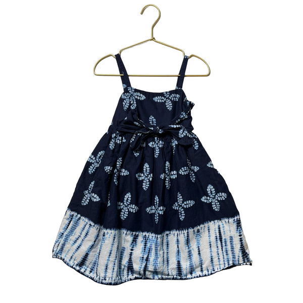 Gap Kids Navy Ikat Sleeveless Dress - Size XS (4/5) - Bounce Mkt