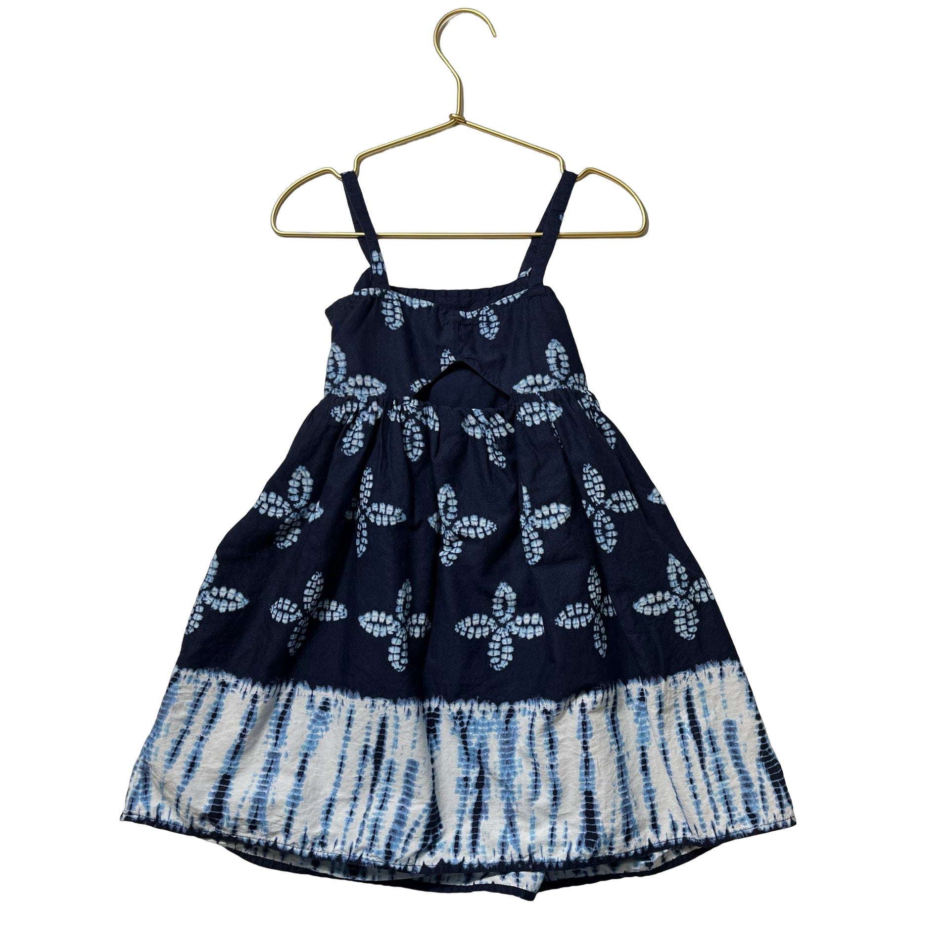 Gap Kids Navy Ikat Sleeveless Dress - Size XS (4/5) - Bounce Mkt
