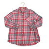 Gap Pink, Teal, Navy Plaid Flannel - Size S 6 - 7 - Bounce Mkt