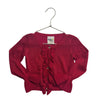 Genuine Kids Red Metallic Cardigan - Size 3T - Bounce Mkt