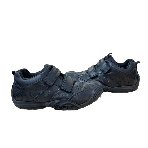 Geox Black Velcro Sneakers - Size 1Y (32) - Bounce Mkt