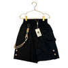 GM.QH Black Shorts, Compass with Tags - Size 9 - Bounce Mkt