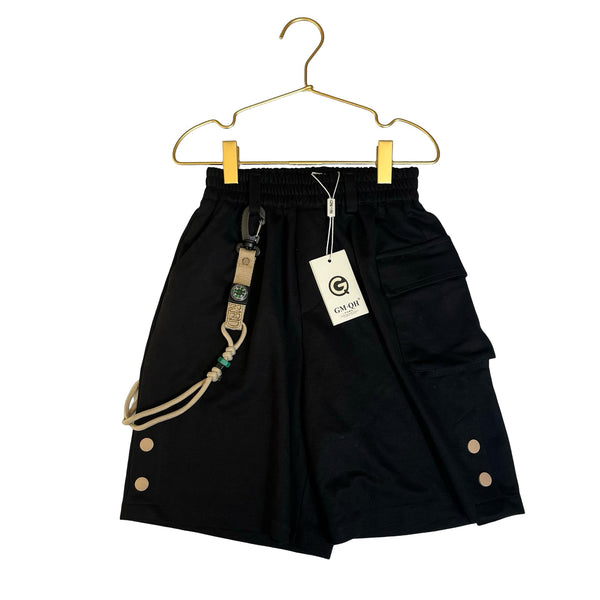 GM.QH Black Shorts, Compass with Tags - Size 9 - Bounce Mkt