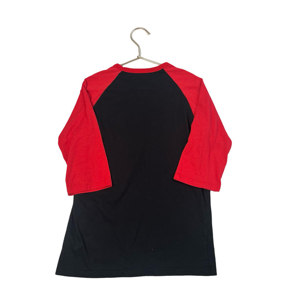 Golden Goods x Metallica Black & Red Baseball Raglan Shirt - Size M - Bounce Mkt