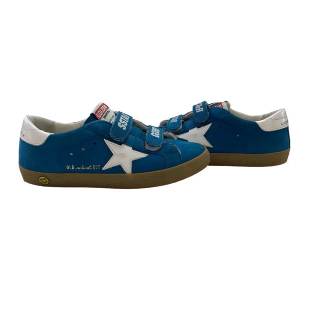 Golden Goose Blue 'Old School Sneakers - Size 33 (2Y) AUTHENTIC - Bounce Mkt