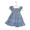 Gymboree Blue & White Smocked Dress - Size 2T - Bounce Mkt