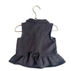 Gymboree Dark Gray & Gold Metallic Vest - Size 4T - 5T - Bounce Mkt