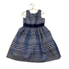Gymboree Navy & White Striped Dress - Size 6 - Bounce Mkt