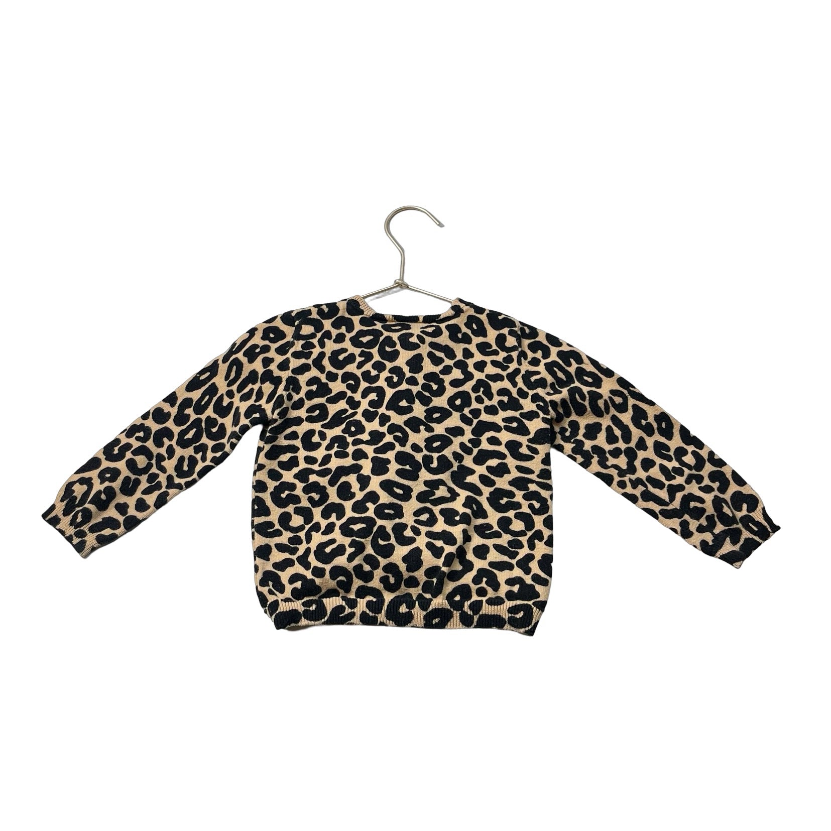 Gymboree Tan & Black Leopard Print Cardigan - Size 2T - Bounce Mkt