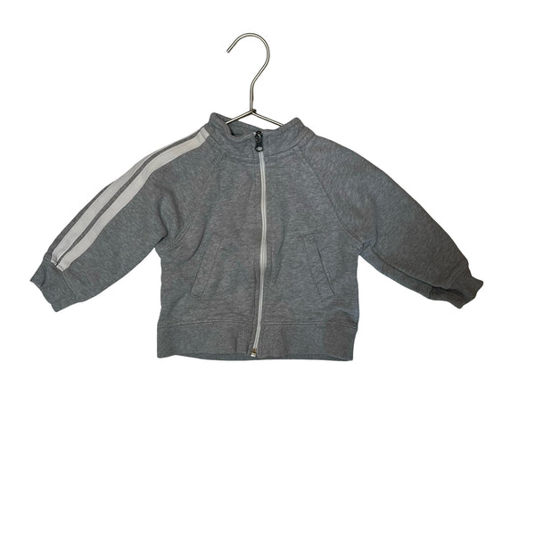 Hanna Andersson Gray Zip - Up Sweatshirt - Size 2 - Bounce Mkt