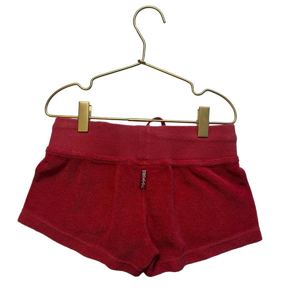 Hard Tail Red Terry Shorts - Size XS (Estimated 12) - Bounce Mkt