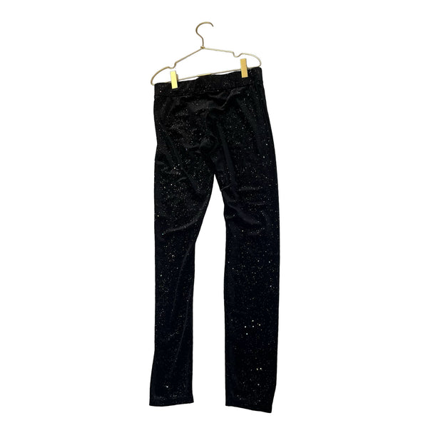 H&M Black Velour Sparkle Leggings with Tags - Size 14 - Bounce Mkt