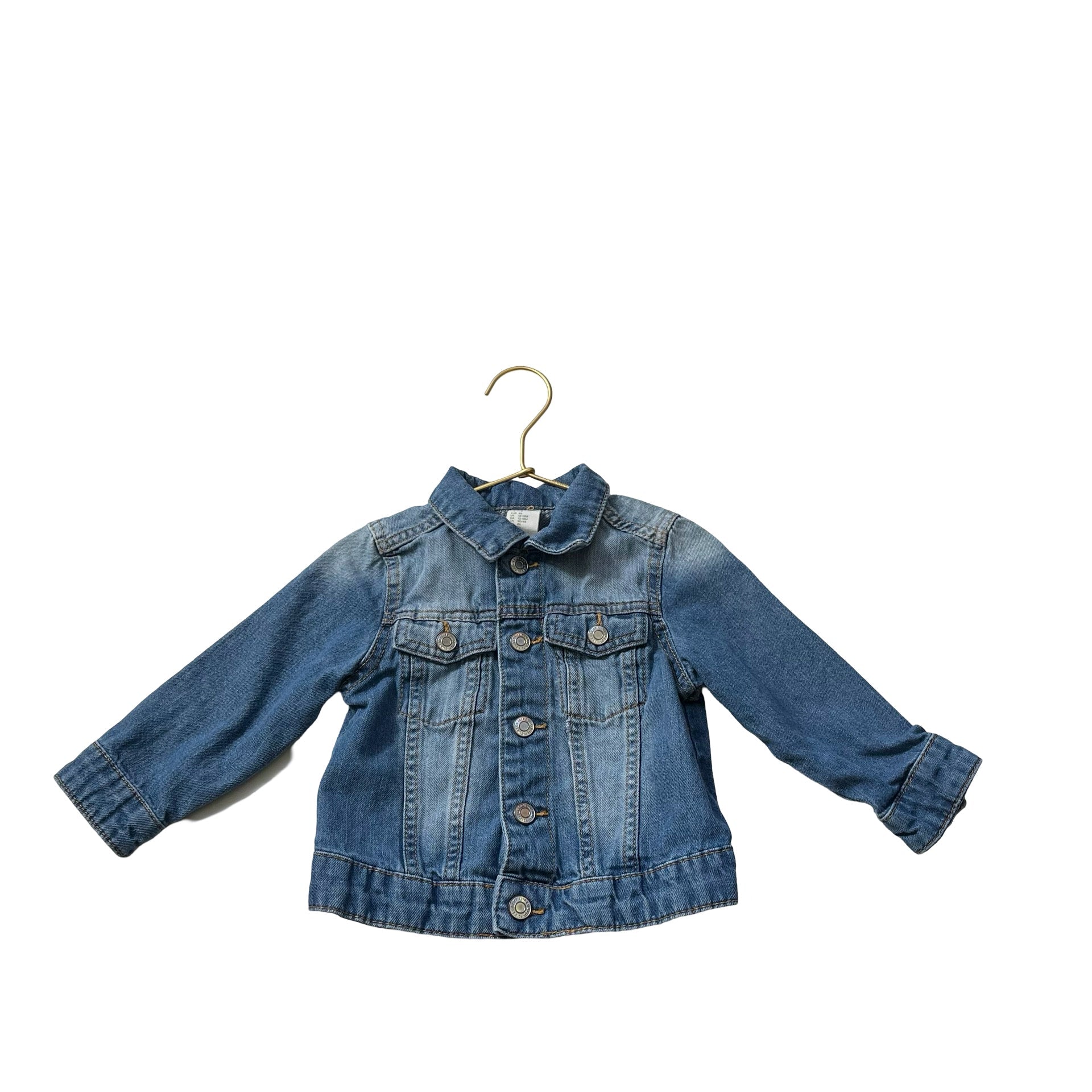 H&M Blue Jean Jacket - Size 12 - 18 Months - Bounce Mkt