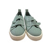 H&M Green Canvas Velcro Sneakers with Tags - Size 2Y Big Kid - Bounce Mkt