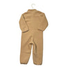 H&M Khaki Sherpa Zip Up One Piece with Tag - Size 18 Months - Bounce Mkt