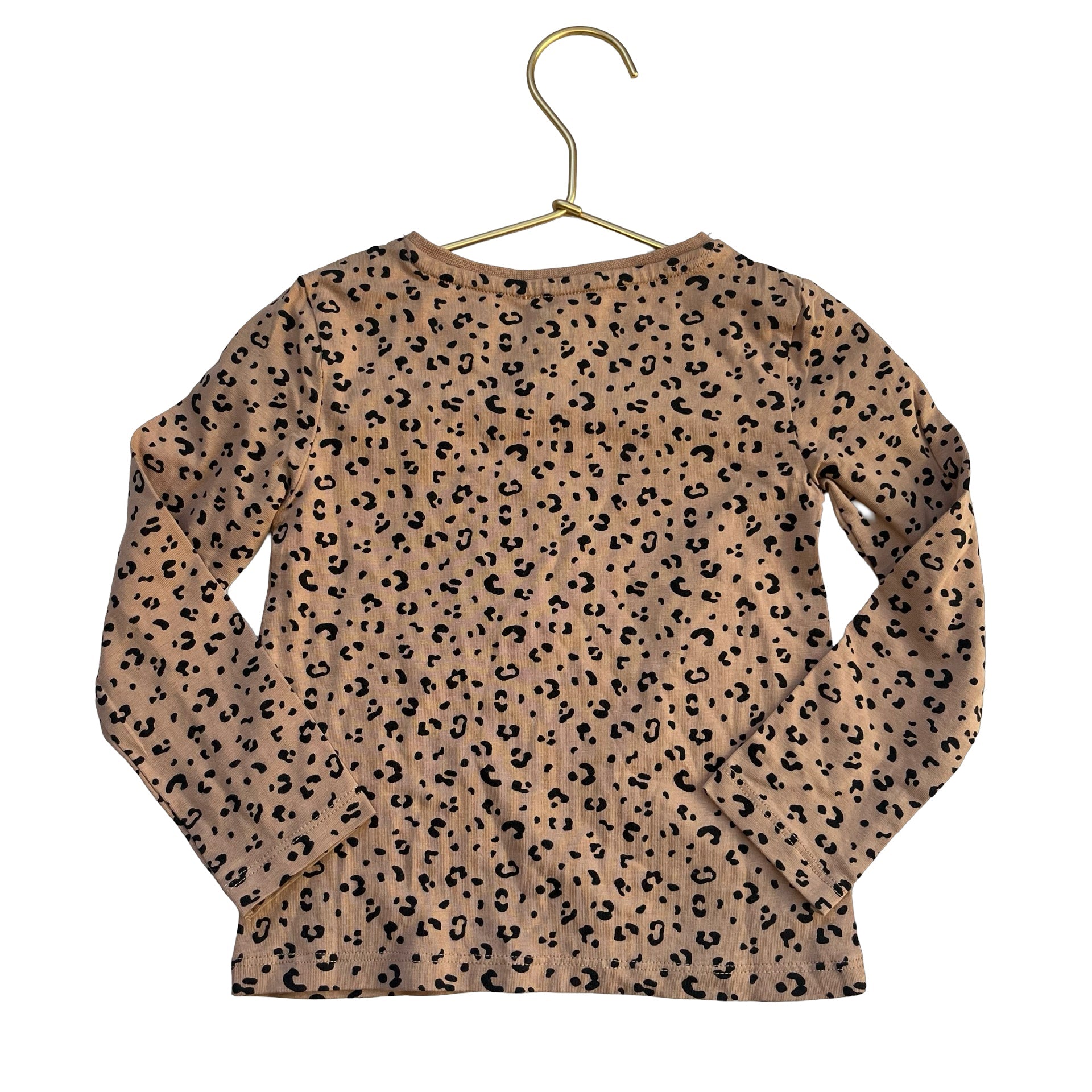 H&M Light Brown Leopard Shirt with Tags - Size 2T - Bounce Mkt