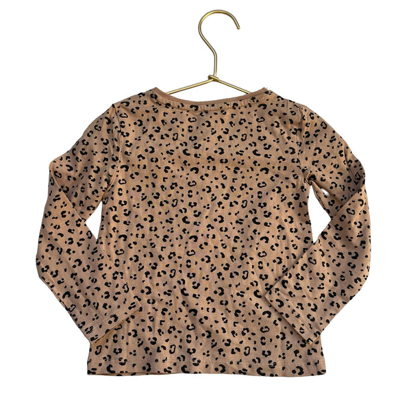 H&M Light Brown Leopard Shirt with Tags - Size 2T - Bounce Mkt