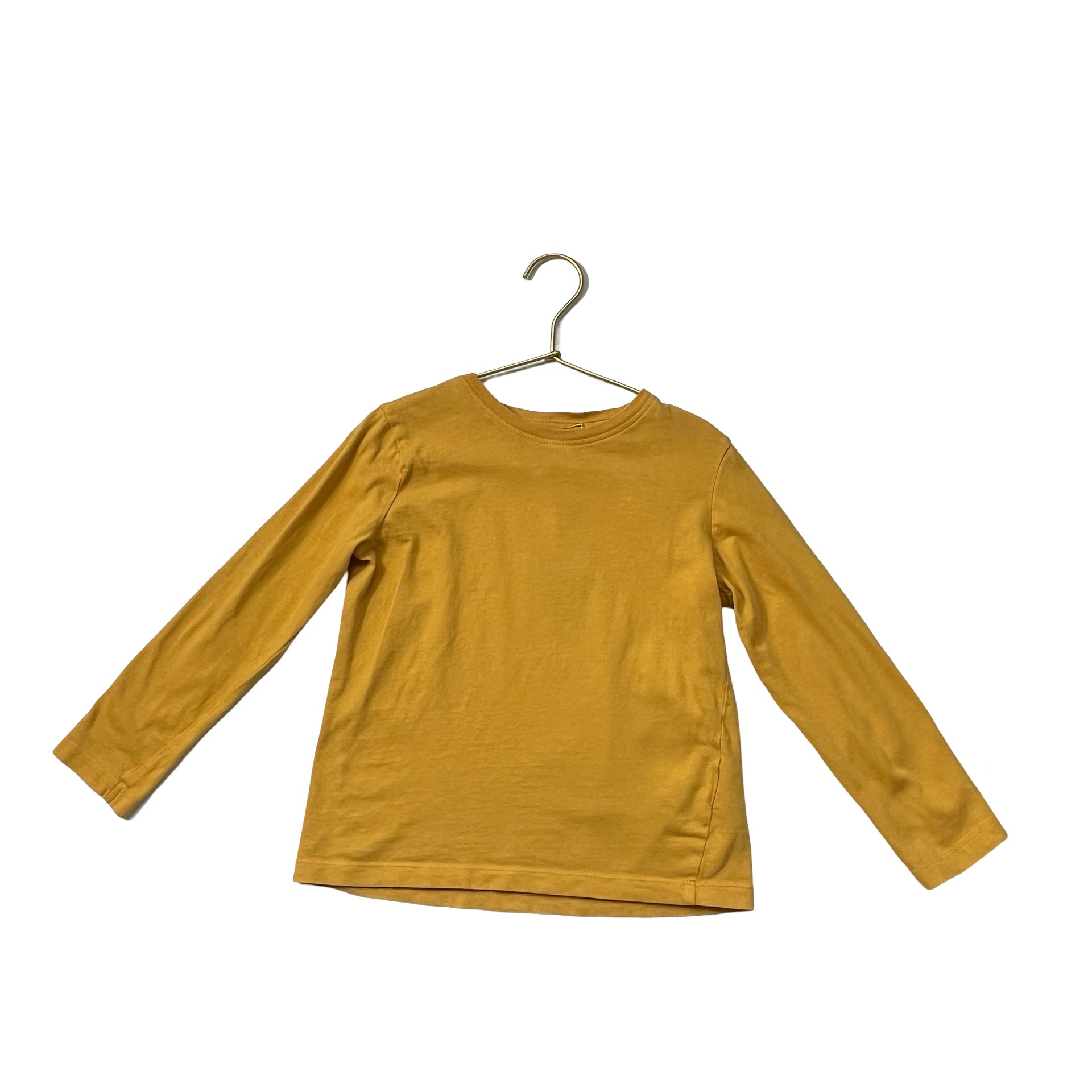 H&M Mustard Yellow Long Sleeve T-Shirt - Size 4 - 6Y - Bounce Mkt